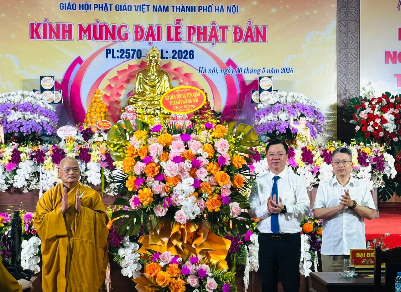 Hà Nội trang trọng tổ chức Đại lễ Phật đản Phật lịch 2570- Ảnh 6.