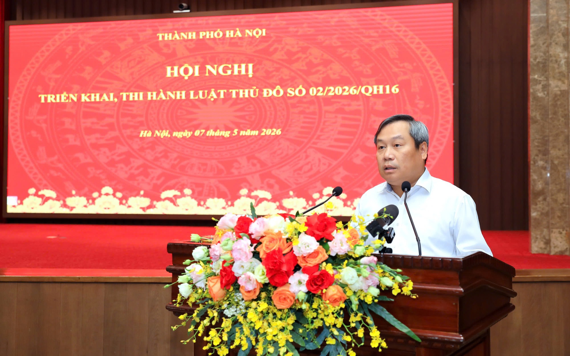 Hà Nội triển khai thi hành Luật Thủ đô năm 2026