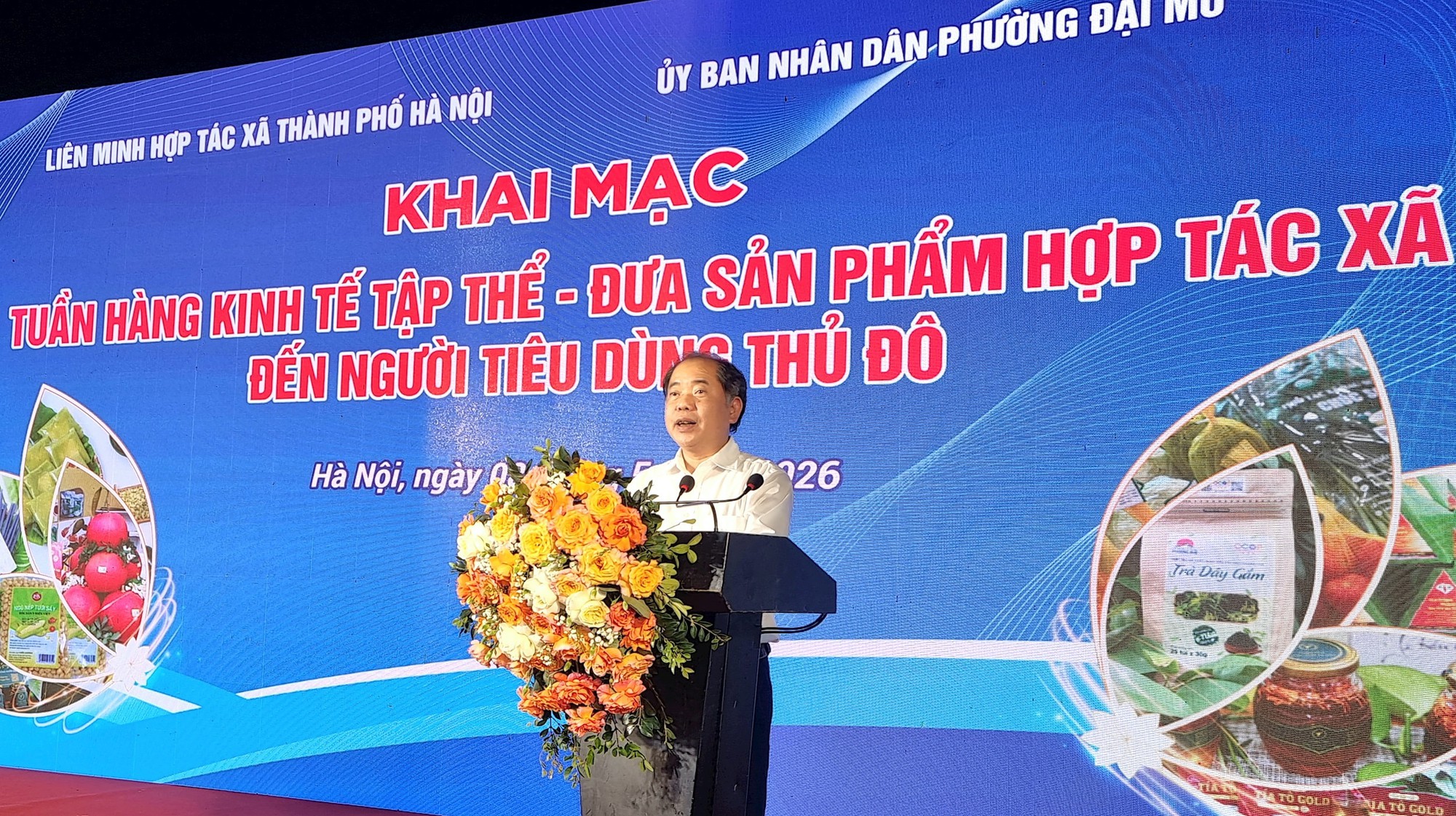 Khai mạc "Tuần hàng kinh tế tập thể - đưa sản phẩm hợp tác xã đến người tiêu dùng Thủ đô năm 2026”- Ảnh 2.