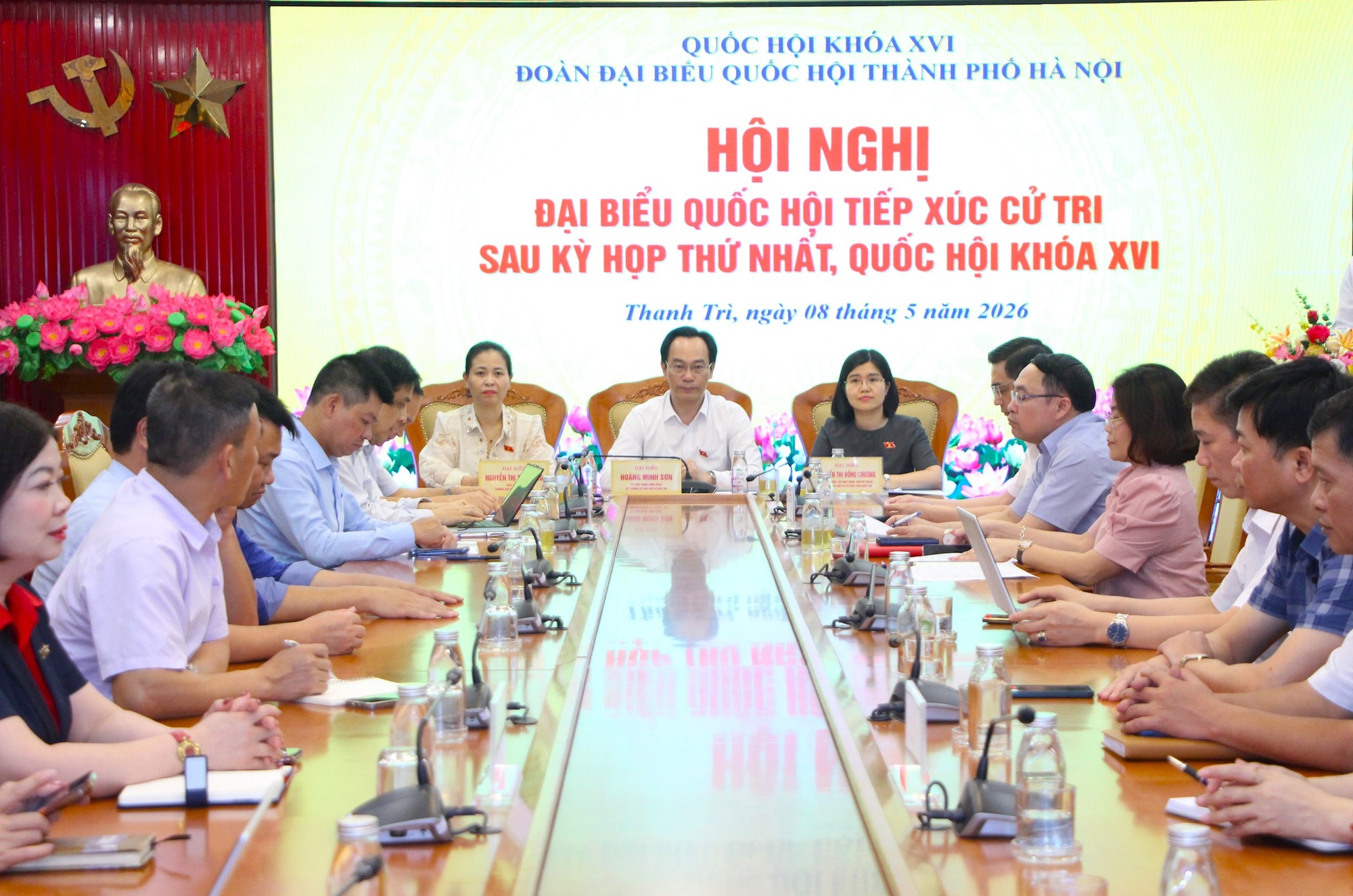 Đoàn ĐBQH Thành phố tiếp xúc cử tri sau kỳ họp thứ nhất, Quốc hội khóa XVI- Ảnh 1.