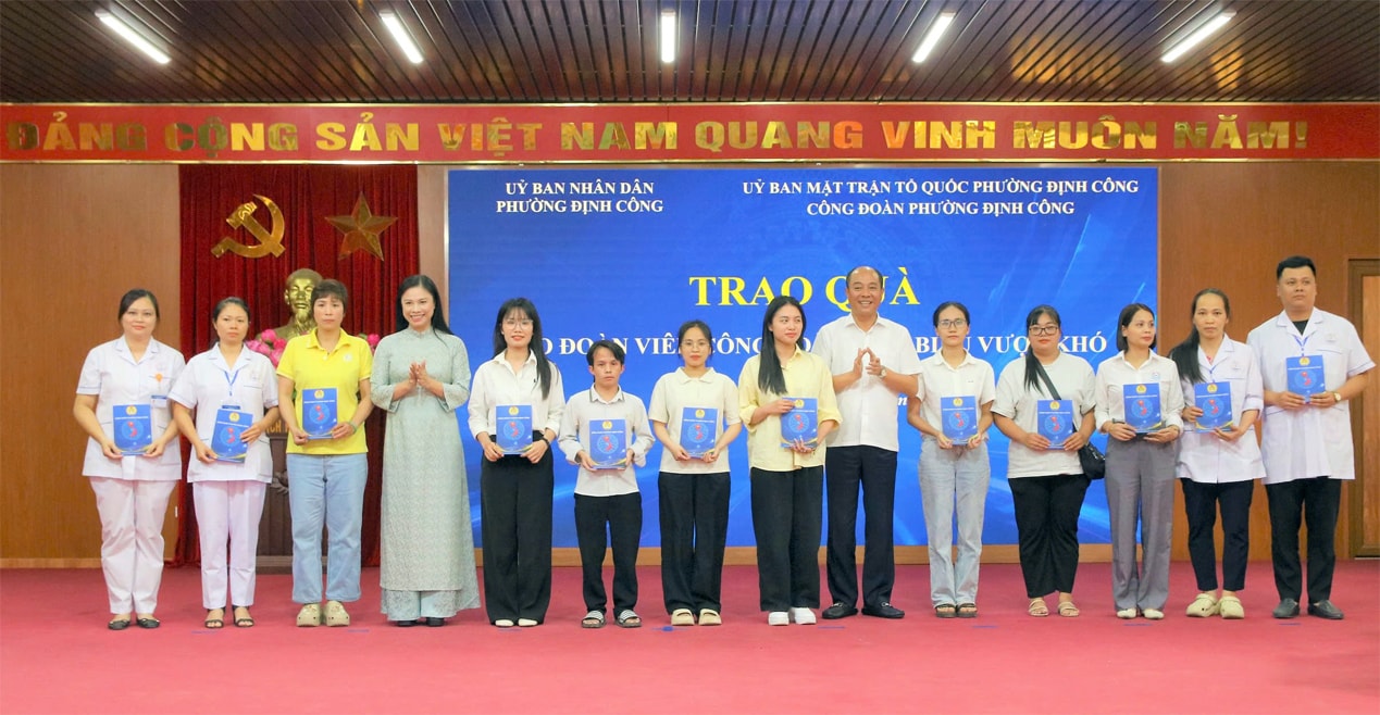 Phường Định Công phát động Tháng hành động về an toàn, vệ sinh lao động và Tháng Công nhân năm 2026- Ảnh 2.