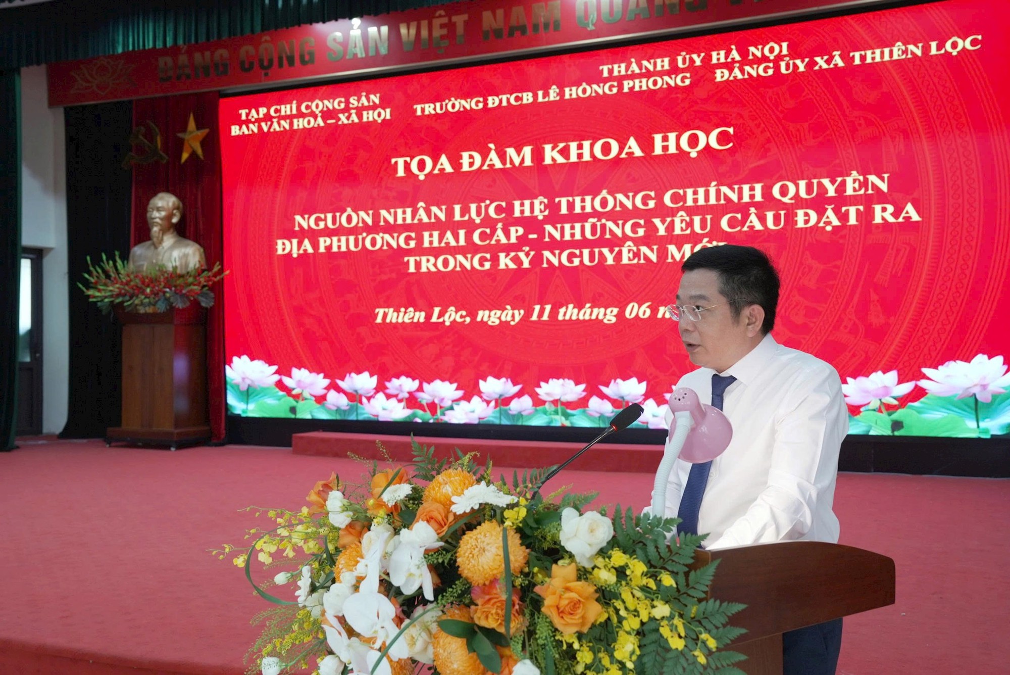 Tọa đàm “Nguồn nhân lực hệ thống chính quyền địa phương hai cấp - những yêu cầu đặt ra trong kỷ nguyên mới”- Ảnh 2.