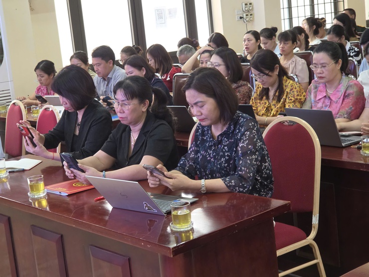 Phường Tây Mỗ tập huấn ứng dụng đánh giá cán bộ qua hệ thống OKR/KPI trên HanoiWork- Ảnh 2.
