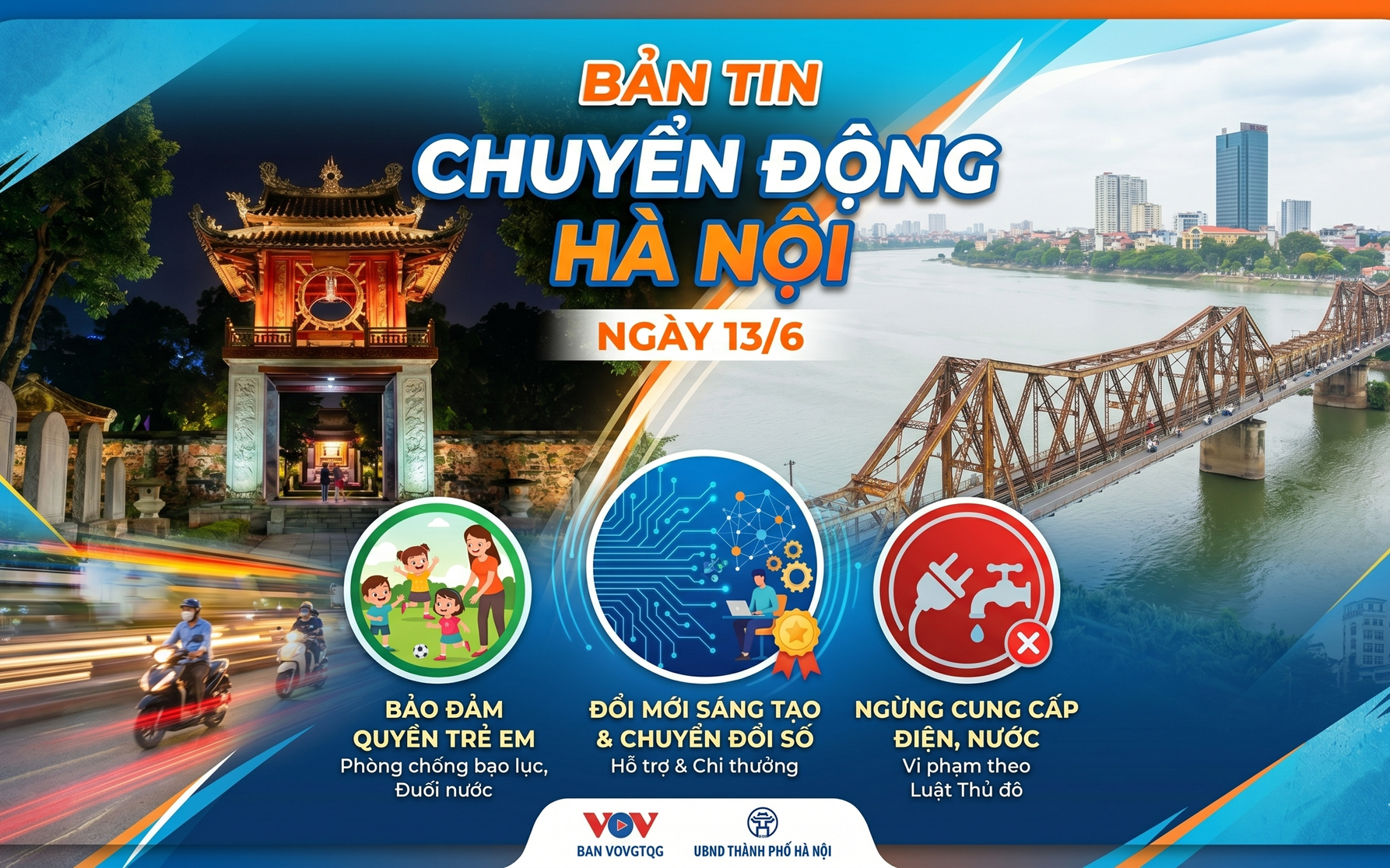  Bản tin Chuyển động Hà Nội ngày 13/6