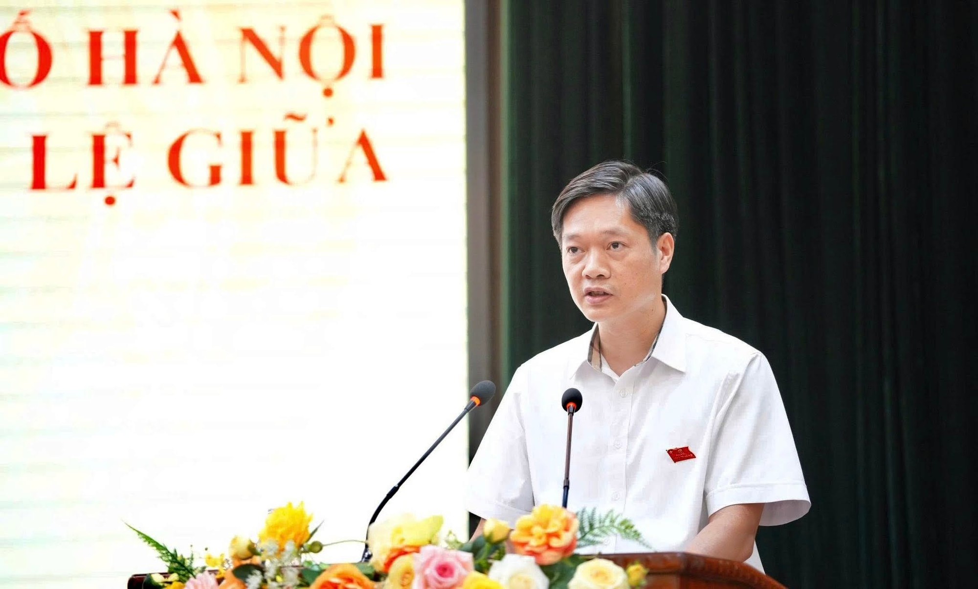 Đại biểu HĐND thành phố Hà Nội - Đơn vị bầu cử số 26 tiếp xúc cử tri trước kỳ họp- Ảnh 3.