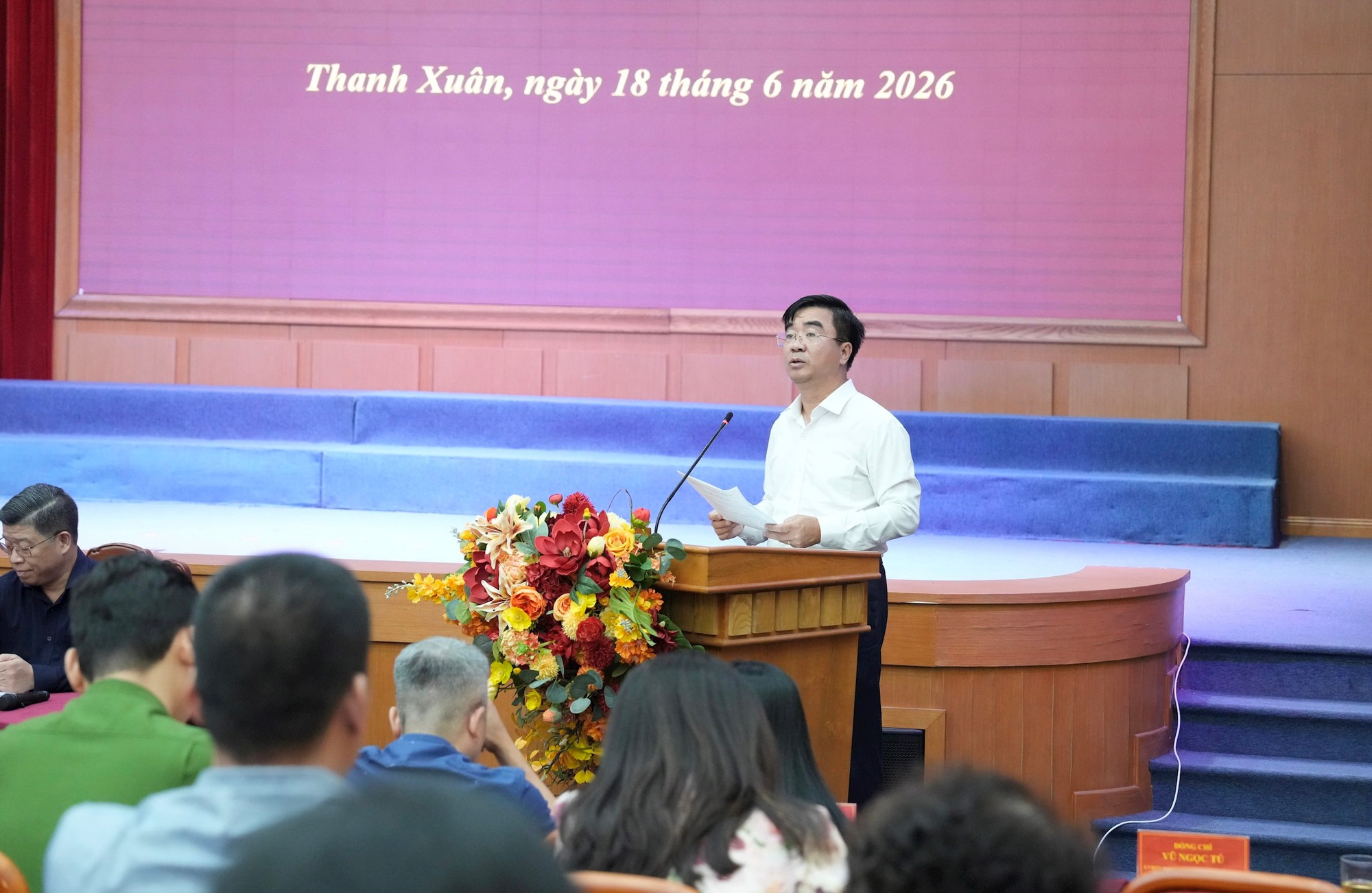 Đại biểu HĐND thành phố Hà Nội - Đơn vị bầu cử số 7 tiếp xúc cử tri trước kỳ họp- Ảnh 3.