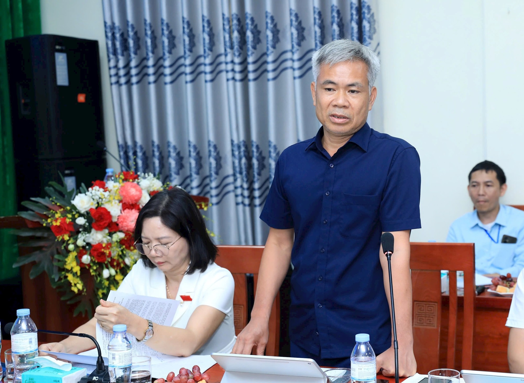Chủ tịch Hà Nội Vũ Đại Thắng trực tiếp tháo gỡ khó khăn tại các xã, phường Tùng Thiện, Sơn Tây, Đoài Phương- Ảnh 2.