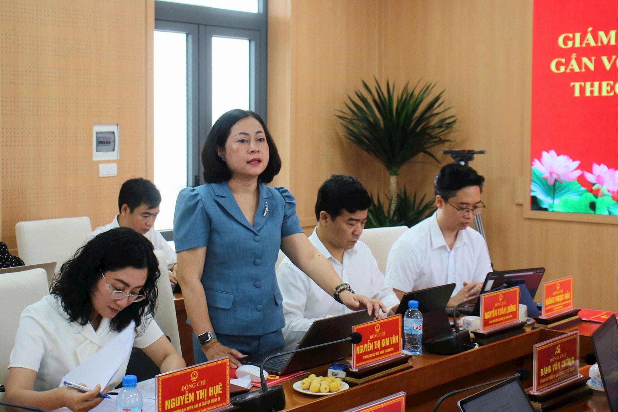 MTTQ thành phố Hà Nội giám sát thực hiện dân chủ ở cơ sở tại xã Tiến Thắng- Ảnh 2.