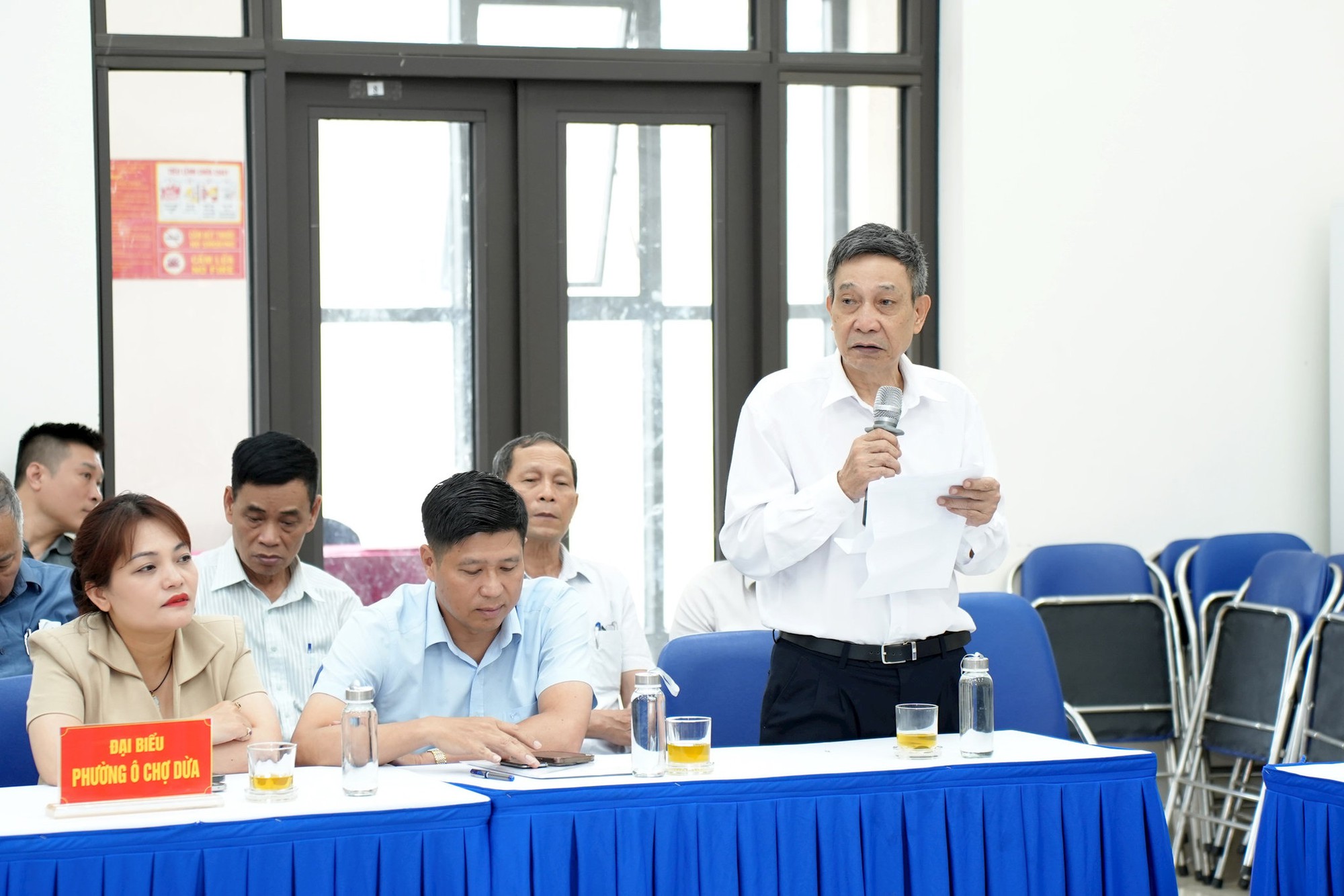 Đại biểu HĐND Thành phố tiếp xúc cử tri các phường Láng, Văn Miếu - Quốc Tử Giám, Kim Liên, Ô Chợ Dừa, Đống Đa- Ảnh 2.