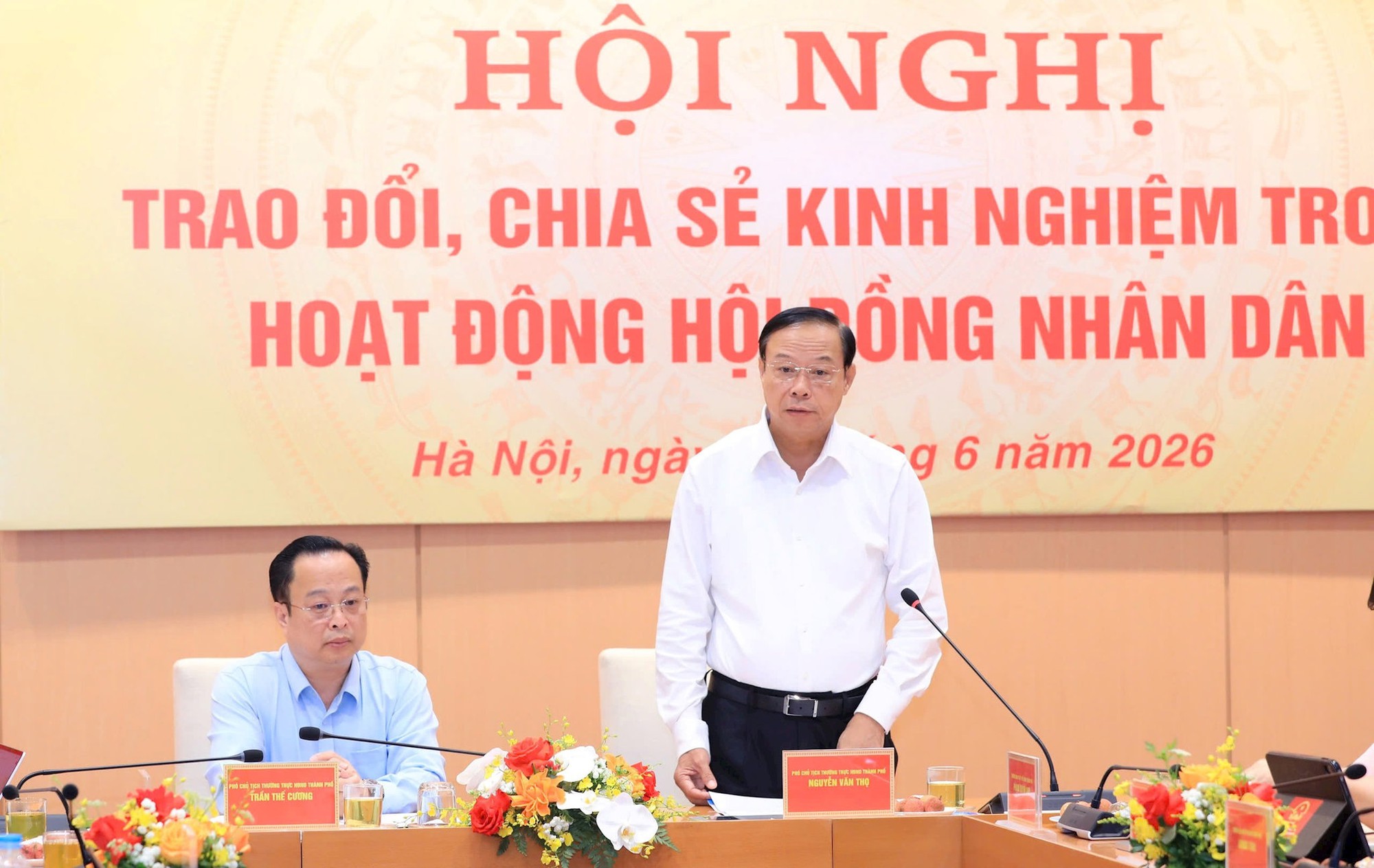 Thành phố Hà Nội và thành phố Hồ Chí Minh trao đổi kinh nghiệm trong hoạt động cơ quan dân cử- Ảnh 5.