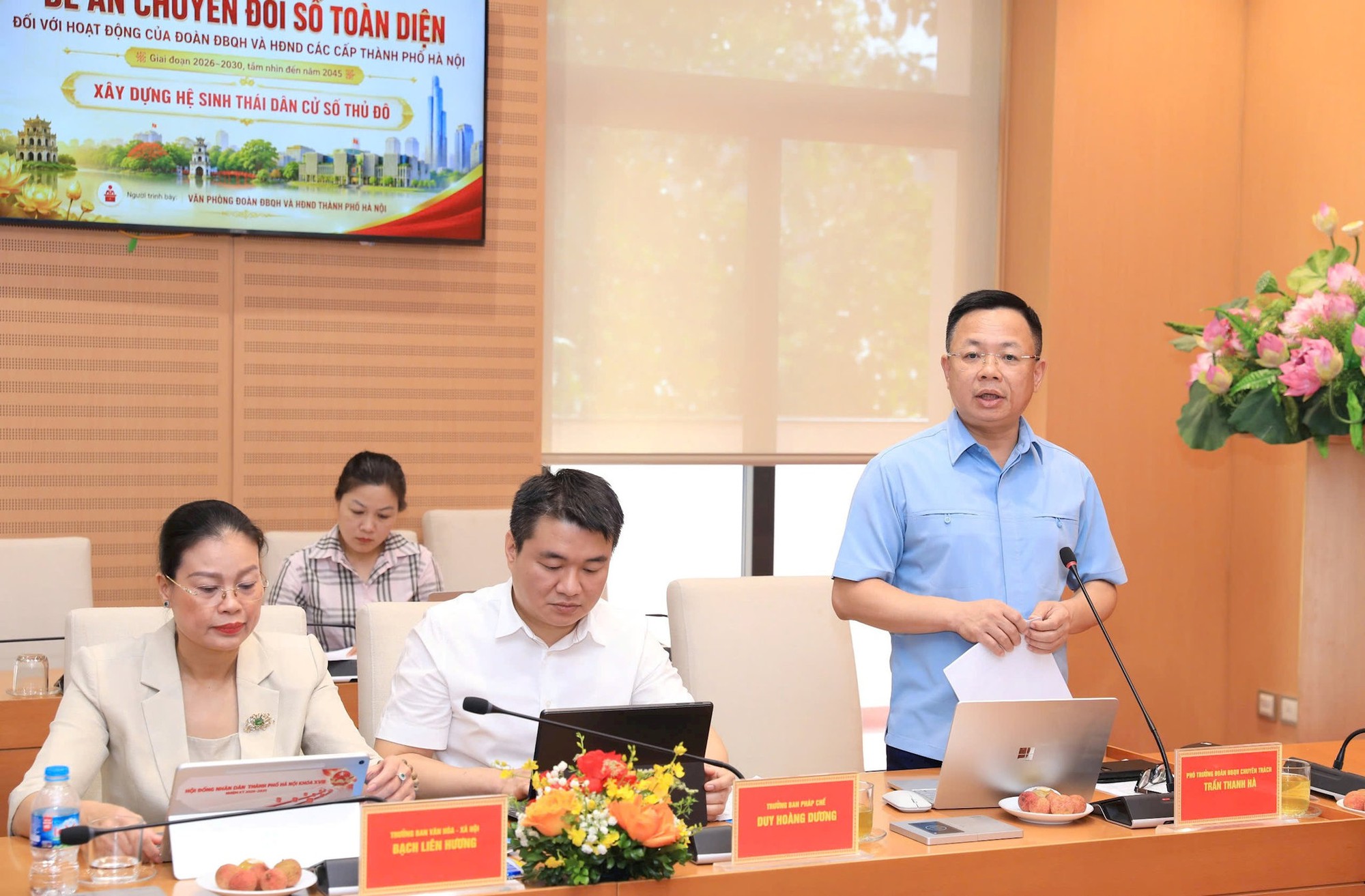 Thành phố Hà Nội và thành phố Hồ Chí Minh trao đổi kinh nghiệm trong hoạt động cơ quan dân cử- Ảnh 3.
