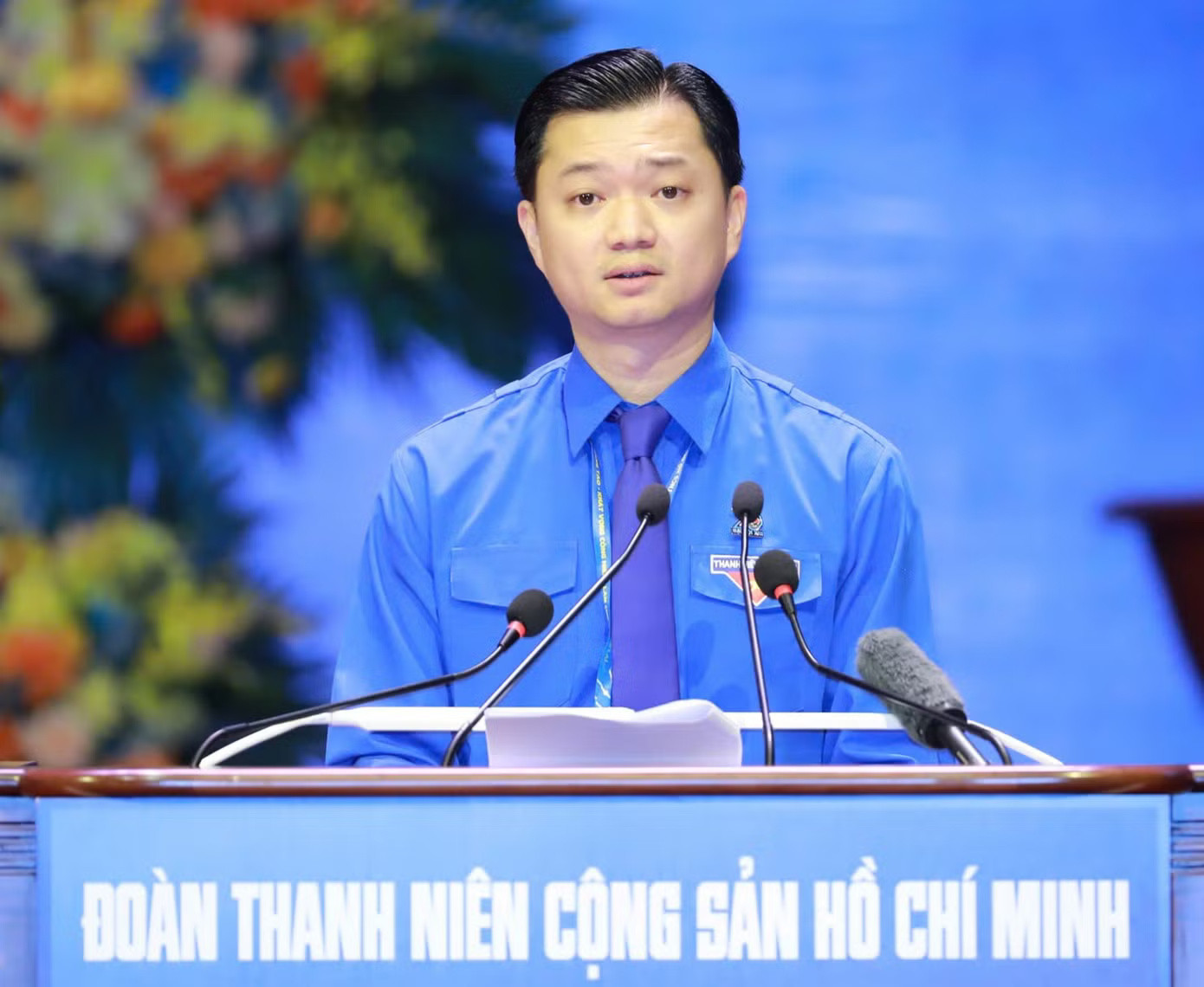 Phiên trọng thể Đại hội đại biểu toàn quốc Đoàn TNCS Hồ Chí Minh lần thứ XIII- Ảnh 4.