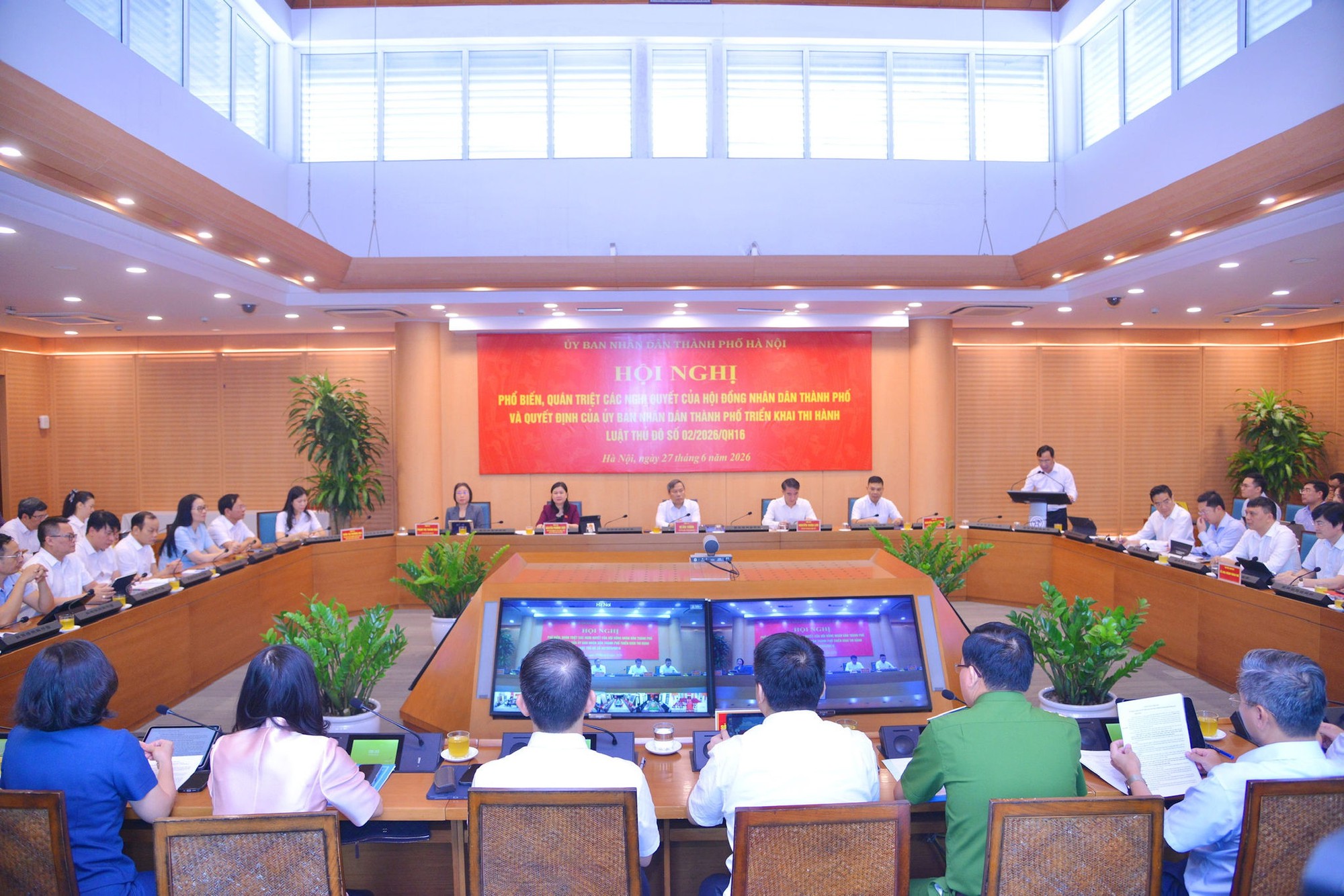 Chủ tịch Hà Nội Vũ Đại Thắng: Không để cấp cơ sở lúng túng trong thực hiện Luật Thủ đô- Ảnh 1.