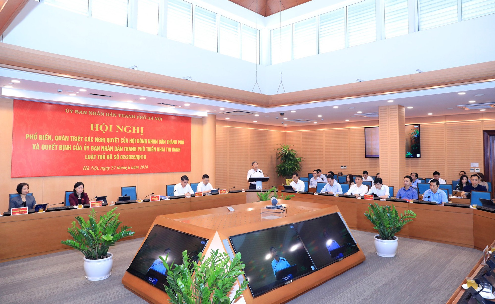 Chủ tịch Hà Nội Vũ Đại Thắng: Không để cấp cơ sở lúng túng trong thực hiện Luật Thủ đô- Ảnh 3.
