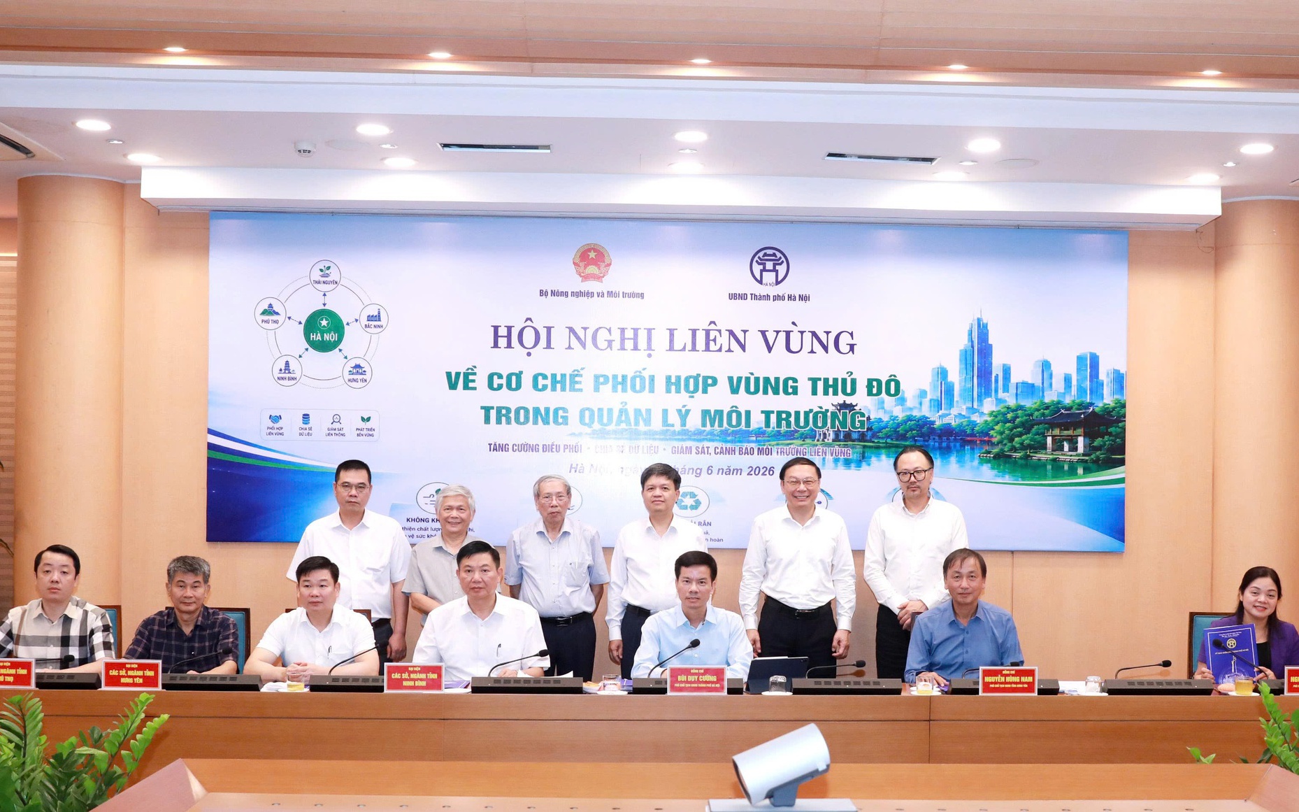 Các địa phương Vùng Thủ đô thiết lập cơ chế liên kết bảo vệ môi trường
