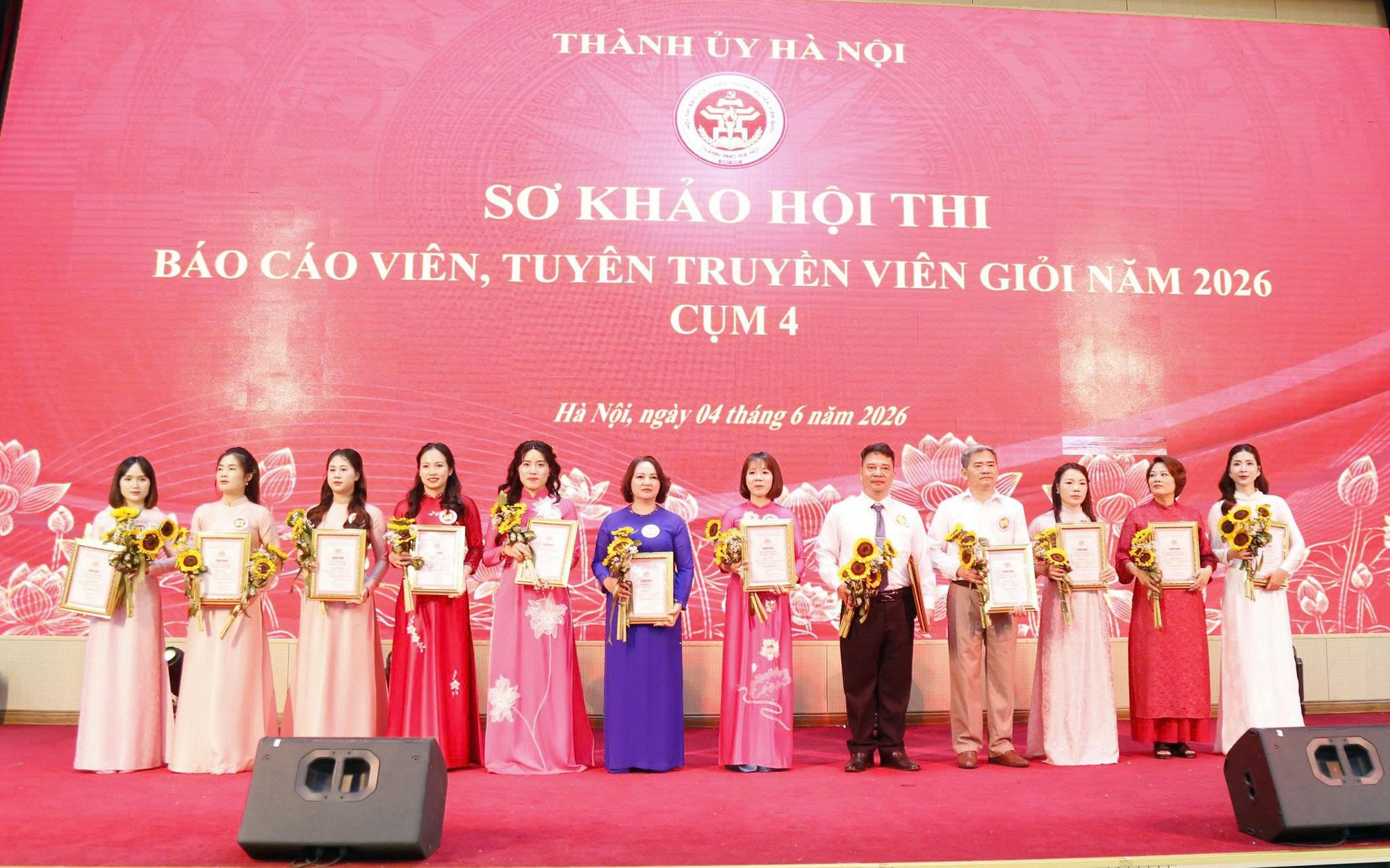 Vòng sơ khảo Hội thi báo cáo viên, tuyên truyền viên giỏi Thành phố diễn ra sôi nổi