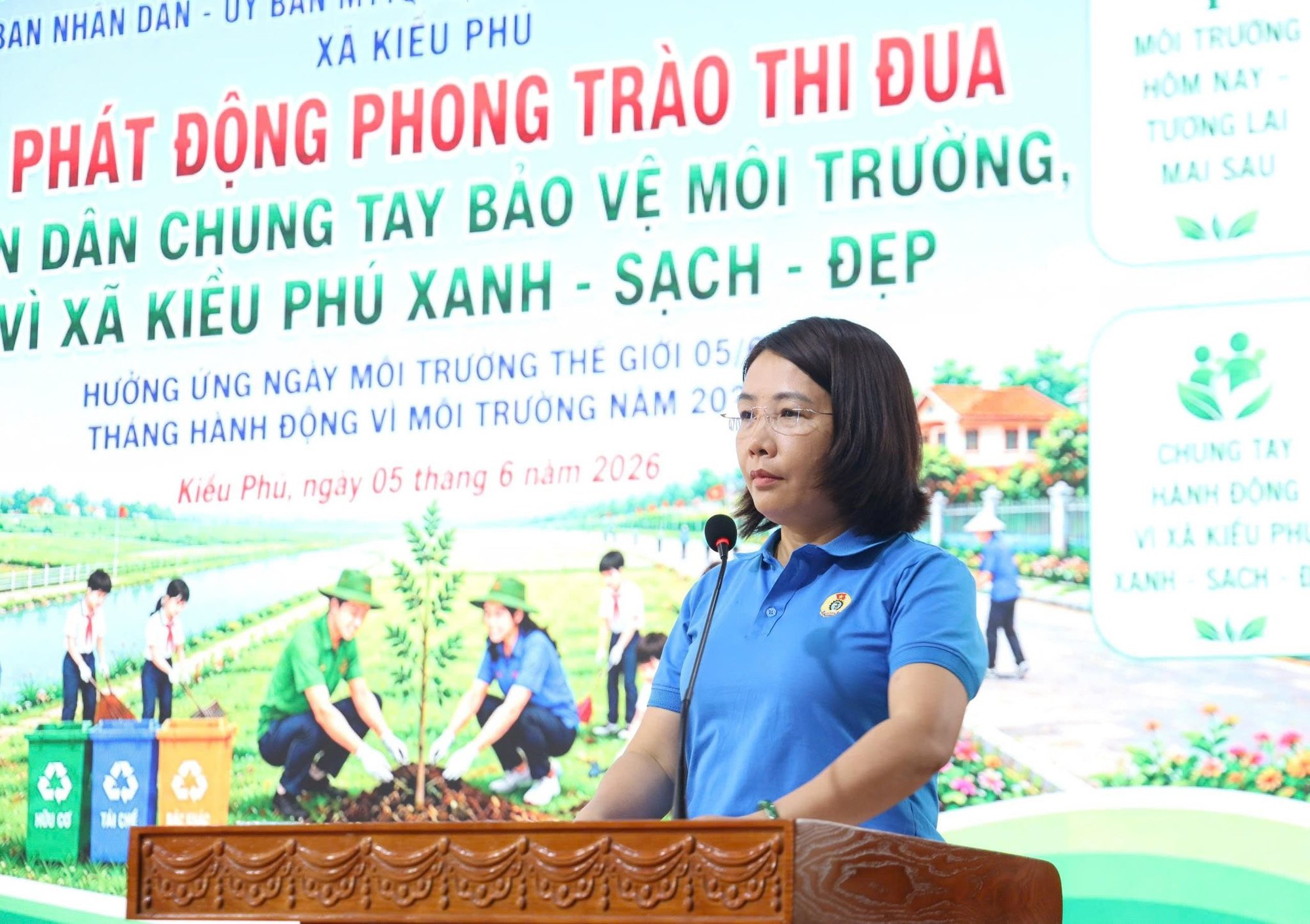Xã Kiều Phú: Phát động phong trào thi đua toàn dân chung sức bảo vệ môi trường- Ảnh 1.