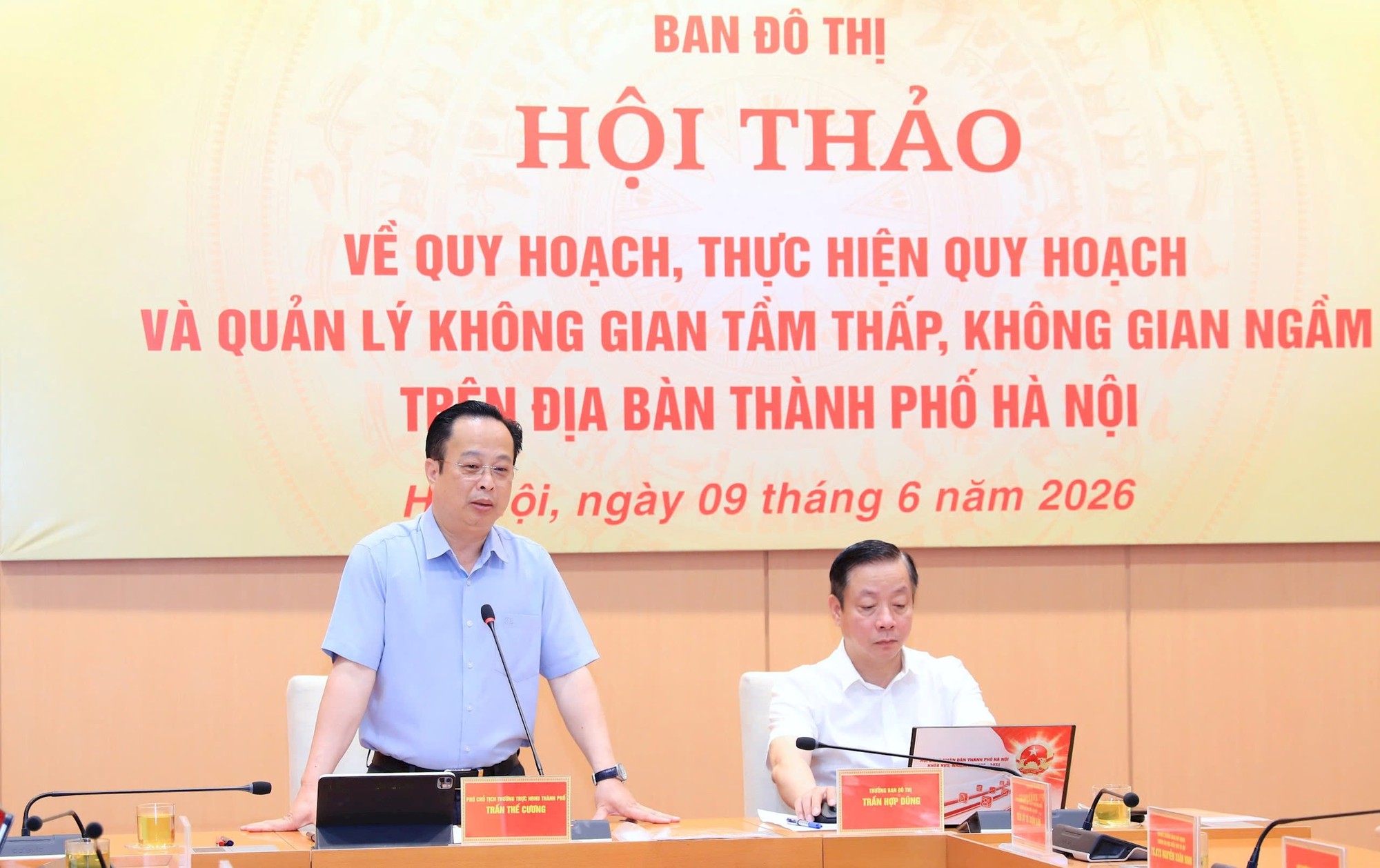 Hội thảo về quy hoạch, thực hiện quy hoạch và quản lý không gian tầm thấp, không gian ngầm trên địa bàn Thành phố- Ảnh 6.