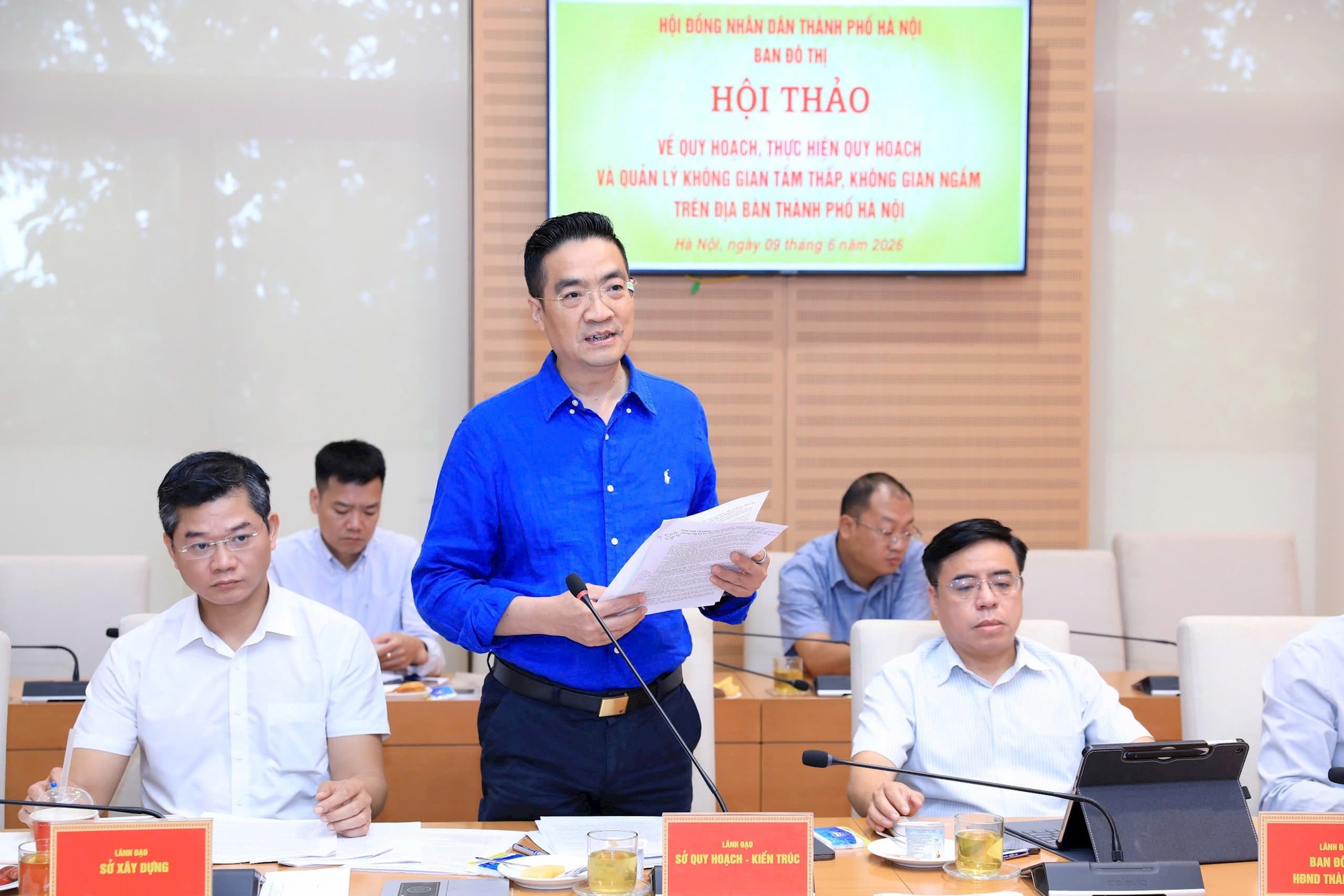 Hội thảo về quy hoạch, thực hiện quy hoạch và quản lý không gian tầm thấp, không gian ngầm trên địa bàn Thành phố- Ảnh 5.