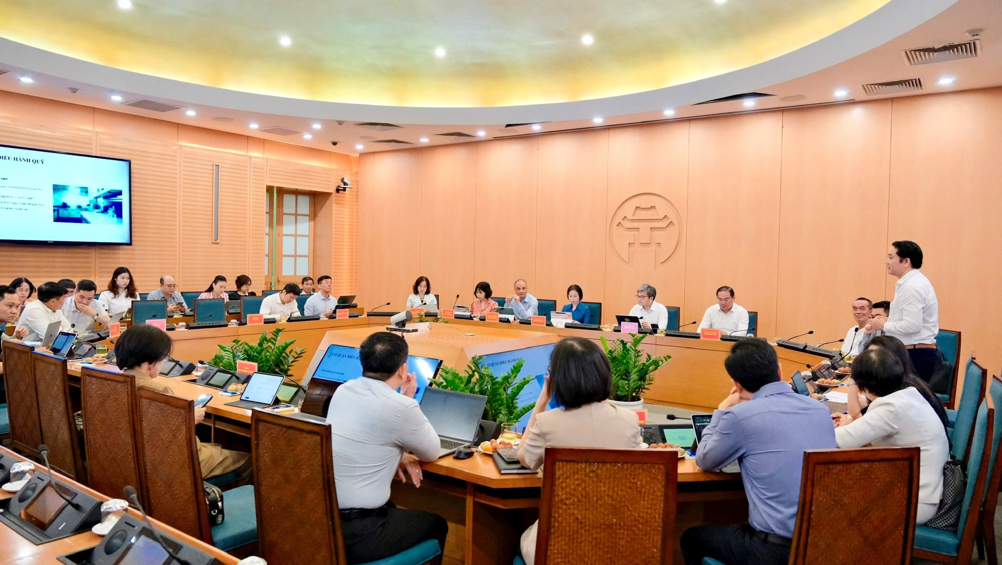 Rà soát các nội dung thuộc lĩnh vực khoa học, công nghệ và môi trường trình tại Kỳ họp thứ tư HĐND Thành phố- Ảnh 1.