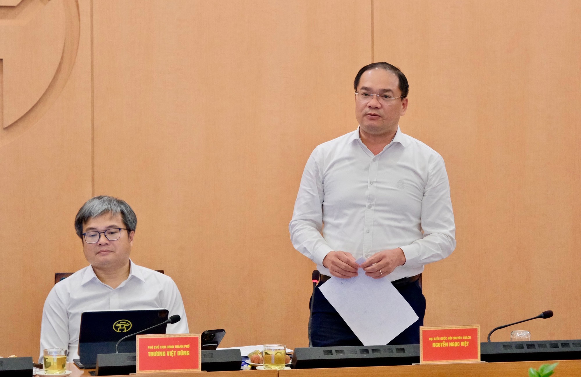 Rà soát các nội dung thuộc lĩnh vực khoa học, công nghệ và môi trường trình tại Kỳ họp thứ tư HĐND Thành phố- Ảnh 5.