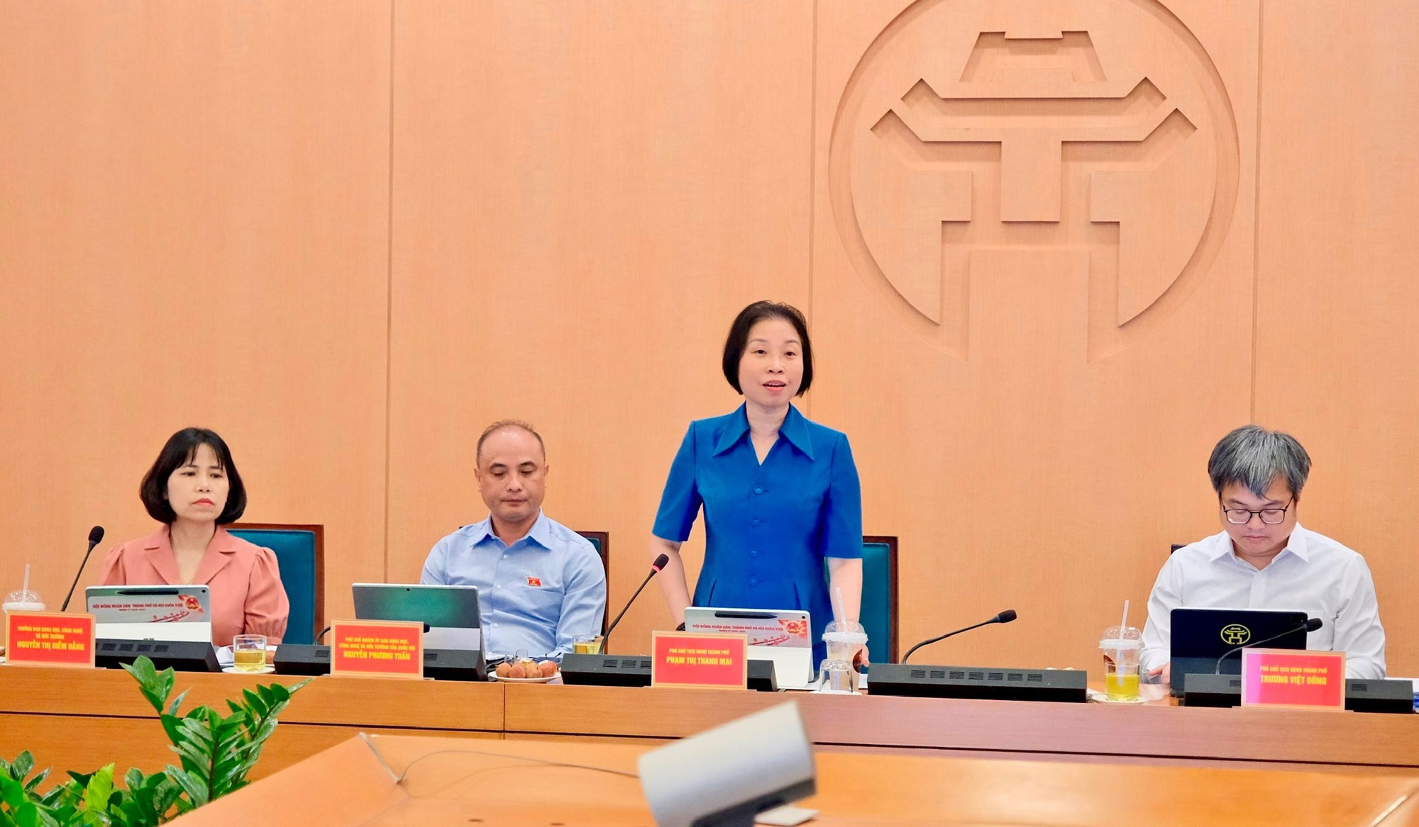 Rà soát các nội dung thuộc lĩnh vực khoa học, công nghệ và môi trường trình tại Kỳ họp thứ tư HĐND Thành phố- Ảnh 4.