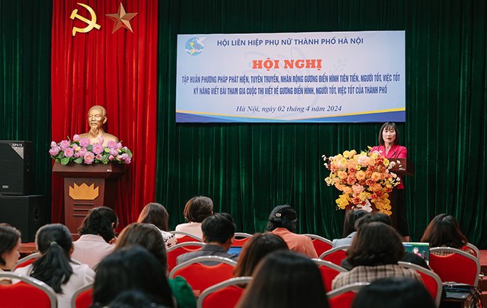 Tập huấn phương pháp phát hiện, tuyên truyền, nhân rộng gương điển hình tiên tiến, người tốt, việc tốt