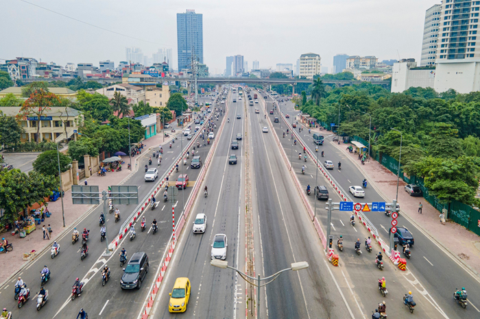 Chính thức thông xe 2 cầu đô thị tại nút giao Mai Dịch