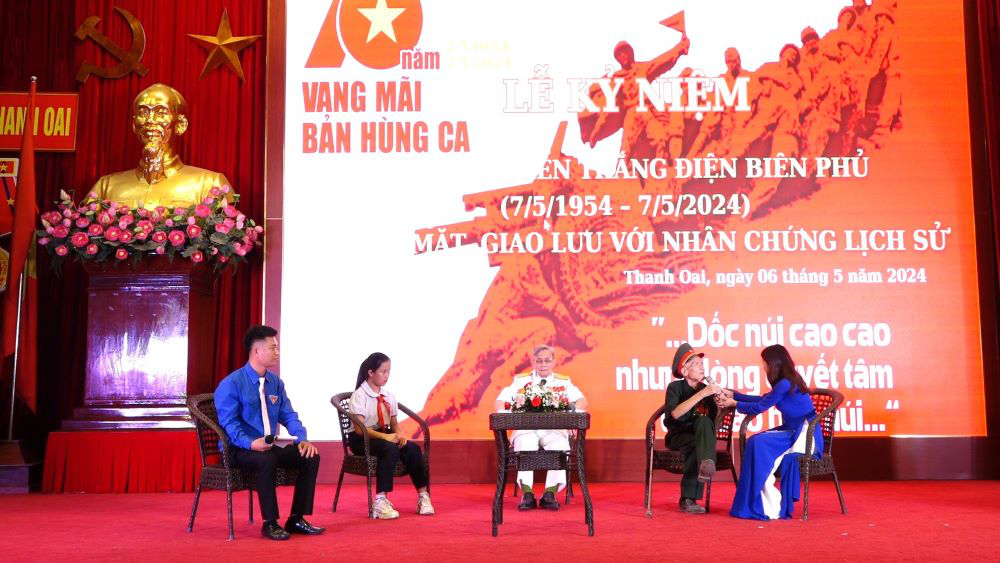 Huyện Thanh Oai tổ chức kỷ niệm 70 năm Chiến thắng Điện Biên Phủ