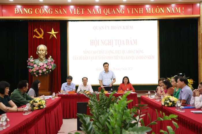 Quận Hoàn Kiếm đẩy mạnh hiệu quả dân vận, tăng cường đồng thuận trong Nhân Dân