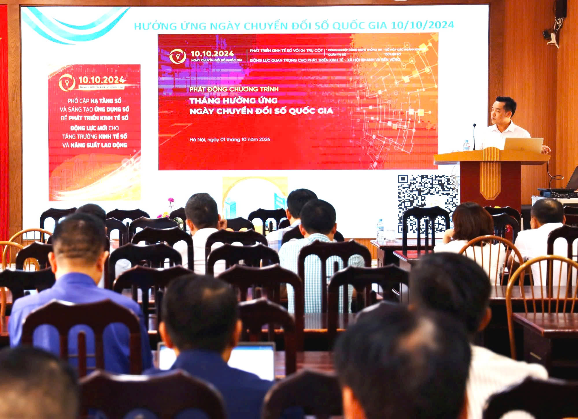 Huyện Quốc Oai: Chuyển đổi số gắn với cải cách hành chính dựa trên 3 trụ cột