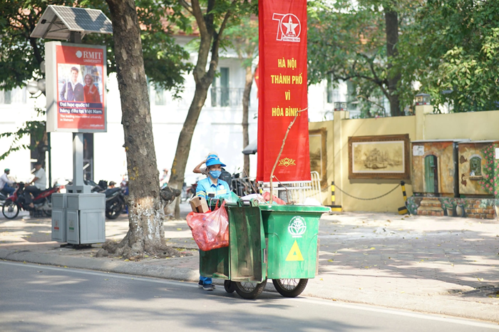 Huy động 100% nhân lực bảo đảm vệ sinh môi trường dịp 10/10