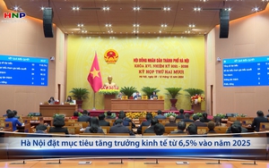 Hà Nội đặt mục tiêu tăng trưởng kinh tế từ 6,5% vào năm 2025