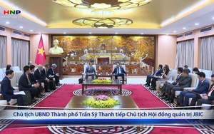 Chủ tịch UBND Thành phố Trần Sỹ Thanh tiếp Chủ tịch Hội đồng quản trị JBIC