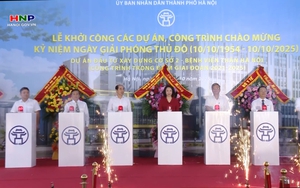 Khởi công Dự án đầu tư xây dựng cơ sở 2 Bệnh viện Thận Hà Nội