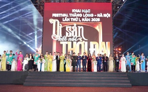 Rực rỡ sắc màu di sản đêm khai mạc “Festival Thăng Long - Hà Nội lần thứ nhất năm 2025”