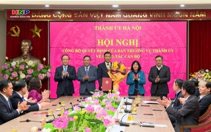 Đồng chí Đỗ Anh Tuấn giữ chức Trưởng Ban Nội chính Thành uỷ Hà Nội