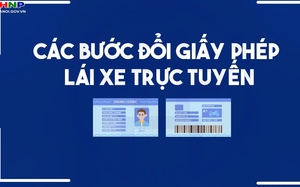 Hướng dẫn người dân cấp đổi Giấy phép lái xe trực tuyến