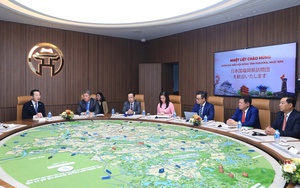 Phó Chủ tịch UBND thành phố Hà Nội Nguyễn Mạnh Quyền tiếp Đoàn Đại biểu Hội đồng tỉnh Fukuoka - Nhật Bản