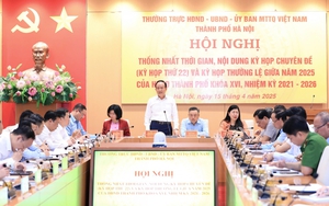 Kỳ họp chuyên đề HĐND Thành phố tổ chức ngày 29/4