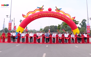 Hà Nội khánh thành tuyến đường Lê Quang Đạo kéo dài