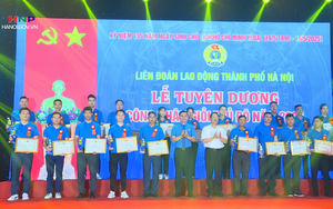 Vinh danh 100 công nhân giỏi Thủ đô năm 2025