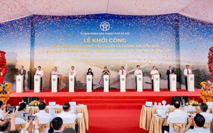 Khởi công cầu Tứ Liên nối quận Tây Hồ - huyện Đông Anh