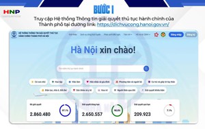 Hà Nội tiếp nhận 100% hồ sơ xây dựng qua dịch vụ công trực tuyến