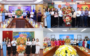 Phó Chủ tịch UBND Thành phố Trương Việt Dũng chúc mừng một số cơ quan, đơn vị báo chí