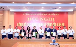 Hà Nội công bố các quyết định về công tác cán bộ