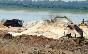 Phê duyệt khu vực không đấu giá quyền khai thác khoáng sản tại 16 khu vực mỏ cát