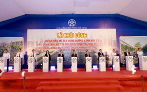 Hà Nội khởi công xây dựng 2,26km đường Vành đai 2.5
