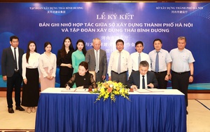 Hà Nội ký kết hợp tác phát triển hạ tầng với Tập đoàn Xây dựng Thái Bình Dương