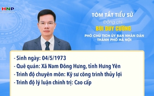 Đồng chí Bùi Duy Cường được bầu giữ chức Phó Chủ tịch UBND thành phố Hà Nội